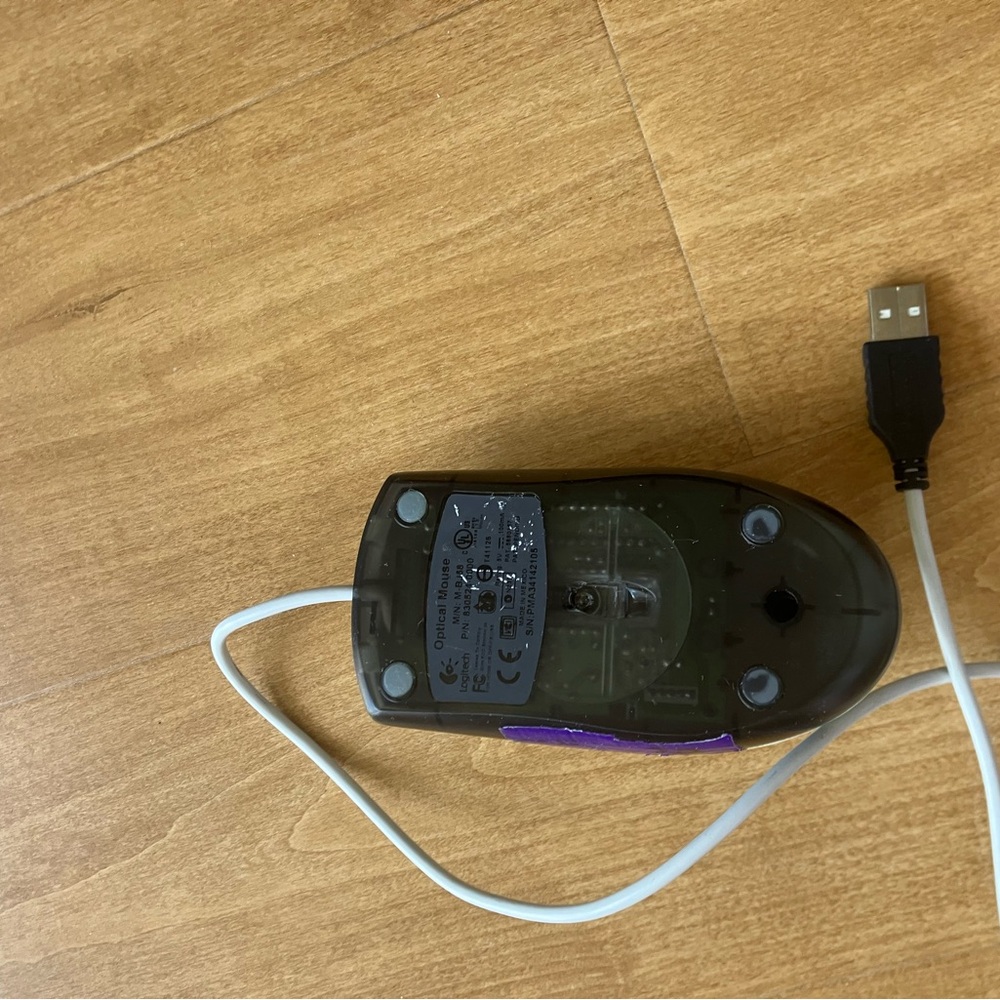 Logitech wired USB mouse - Picture 2 of 2